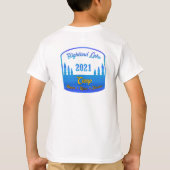 Camp Kassa 2021 T-shirt front/dos bleu (Dos)