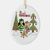 Camp Keramisch Ornament (Rechts)