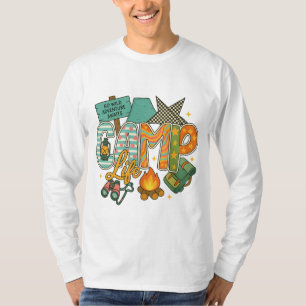 Camp Life PNG T-shirt