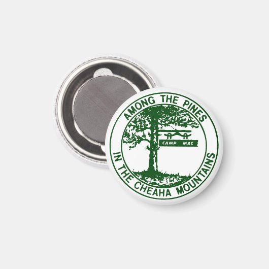 Camp Mac Magnet (Logo du camp) (Recto/Verso)