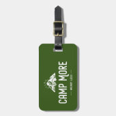 Camp meer ongerustheid minder bagagelabel (Voorkant verticaal)