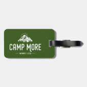 Camp meer ongerustheid minder bagagelabel (Achterkant horizontaal)