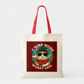 Camp meer ongerustheid minder tote bag (Voorkant)