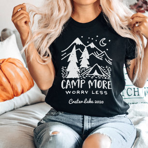 Camp more, Angst Minder Aangepaste campagne T-shirt