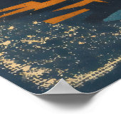 Camp More. Worry Less Poster (Hoek)