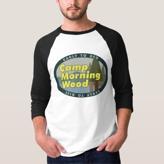 Camp Morning Wood T-Shirt (Devant)