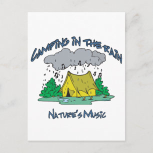 CAMP-Naturen Muziek Briefkaart