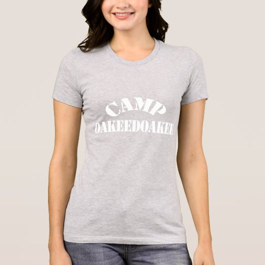 Camp Oakeedoakee T-shirt (Voorkant)