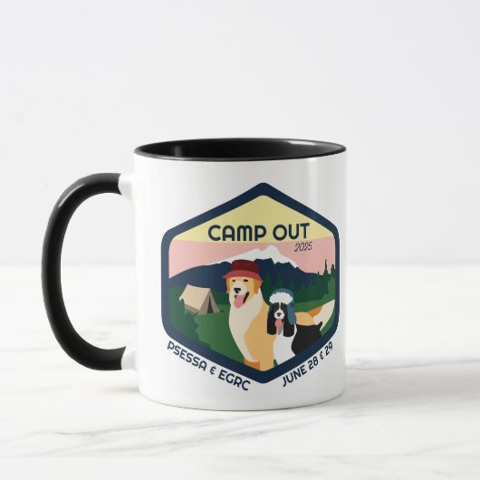 Camp Out 2025 Mug (Gauche)