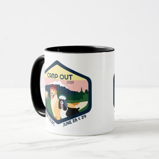 Camp Out 2025 Mug (Devant gauche)