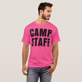 Camp Personeel T-shirt (Voorkant volledig)
