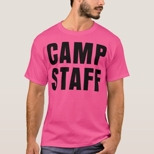 Camp Personeel T-shirt (Voorkant)