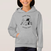 Camp plus d'inquiétude moins de filles Sweat - shi (Devant)