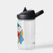 Camp Pop Art Waterfles (Links)