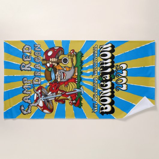 Camp Red Dragon 2025 B.A.T. Strandlaken (Voorkant)