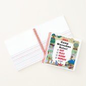 Camp Road Trip Sketchbook Notitieboek (Binnen)