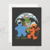 Camp Sesamstraat EST. 1969 Briefkaart (Voorkant / Achterkant)