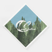 Camp Shattuck - Papieren servetten (Hoek)