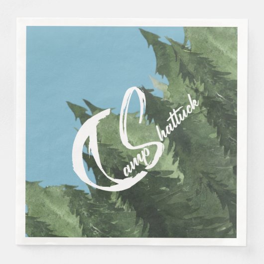 Camp Shattuck - Papieren servetten (Voorkant)