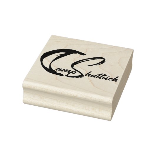 Camp Shattuck - Rubberen stempel (Stempel)