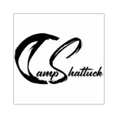 Camp Shattuck - Rubberen stempel (Afrduk)