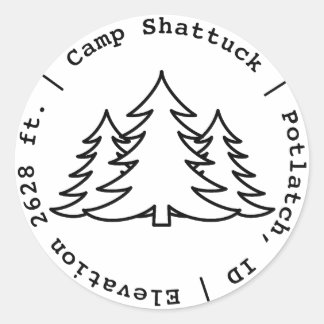 Camp Shattuck - Stickers Timbre