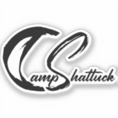 Camp Shattuck - Vinyl Sticker (Voorkant)