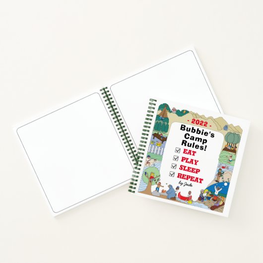 Camp Sketchbook Notitieboek (Binnen)