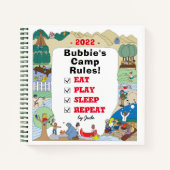 Camp Sketchbook Notitieboek (Voorkant)