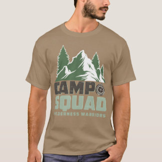 CAMP SQUAD WILDERNESS WARRIORS familie T-shirt