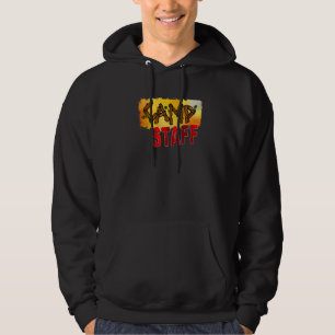 Camp Staff Summer Campground Host Broom Counselor Hoodie