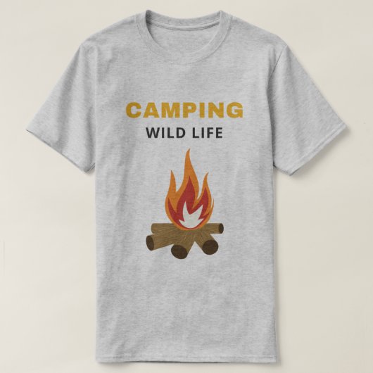 Camp T-shirt (Design voorkant)