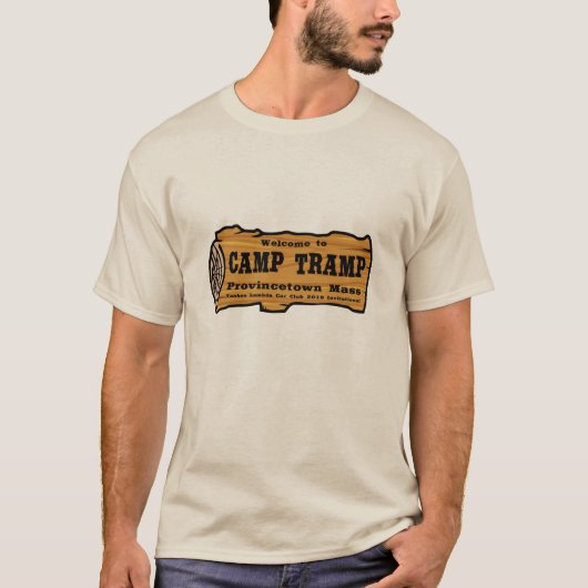 Camp Tramp T-shirt (Voorkant)