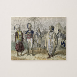 Camp van Turkse vrijwilligers uit Constantinopel e Legpuzzel