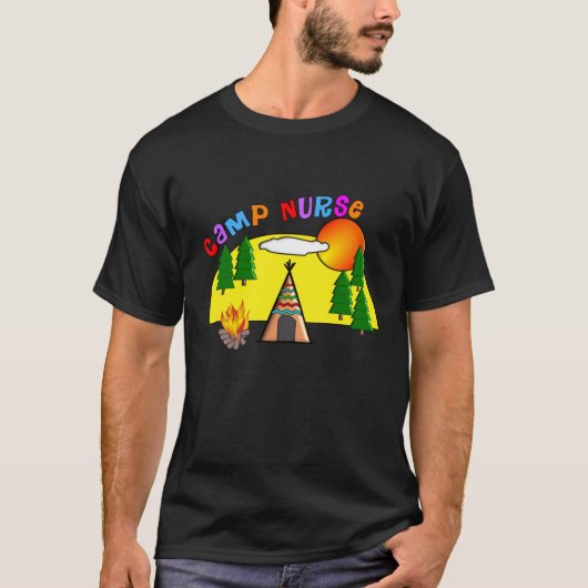 Camp verpleegsters T-shirts en Canvas tassen (Voorkant)