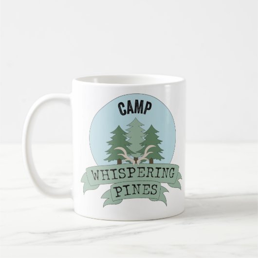 Camp Whispering Pines Mug (Gauche)