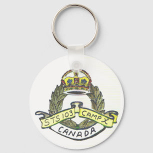 Camp-X Crest Sleutelhanger