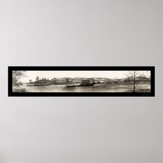 Camp Zachary Taylor KY Foto 1917 Poster (Voorkant)