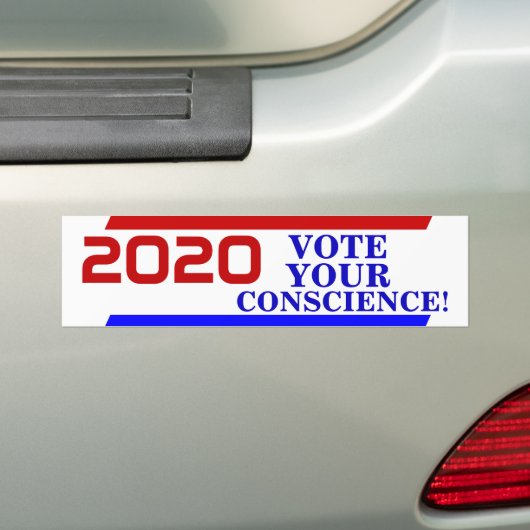 Campagne 2020 STELT UW WETENSCHAP! Bumpersticker (Op auto)