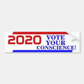 Campagne 2020 STELT UW WETENSCHAP! Bumpersticker (Voorkant)