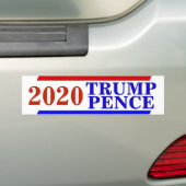 Campagne 2020 TRUMP PENCE Bumpersticker (Op auto)