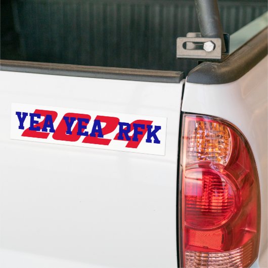 Campagne 2024 Robert Kennedy RFK Jr President STEM Bumpersticker (Op Truck)
