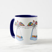 Campagne Angel (bleu) Mug (Devant gauche)