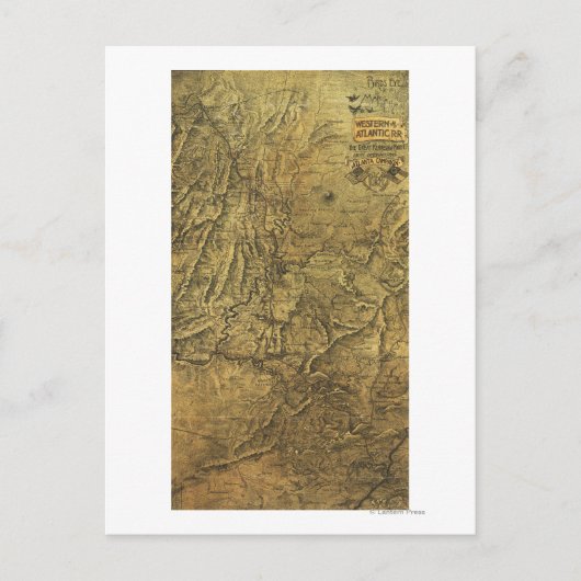 Campagne Atlanta - Kaart van het Panoramiek-burger (Voorkant)