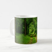 Campagne Autoroute Café Mug (Devant gauche)