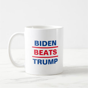 Campagne Coffee Mok "Biden Beats Trump"