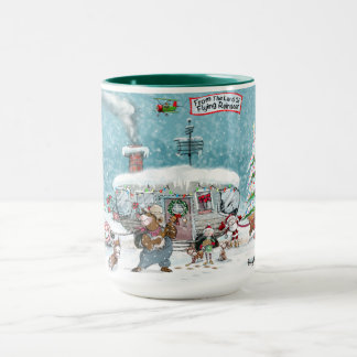 Campagne de Noël du Pôle Nord Mug