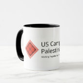 Campagne des USA pour la tasse palestinienne de (Devant gauche)