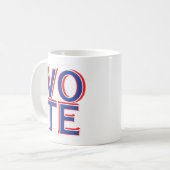 Campagne électorale de la Mug Cup Marchandises (Devant gauche)