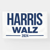 CAMPAGNE HARRIS WALZ 2024 SPANDOEK (Horizontaal)